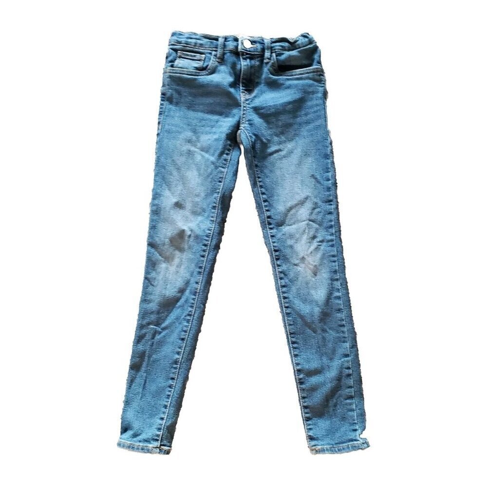 Levis 710 Jeans Girls Youth Size Blue Denim Super Skinny Leg Medium Wash Size 8